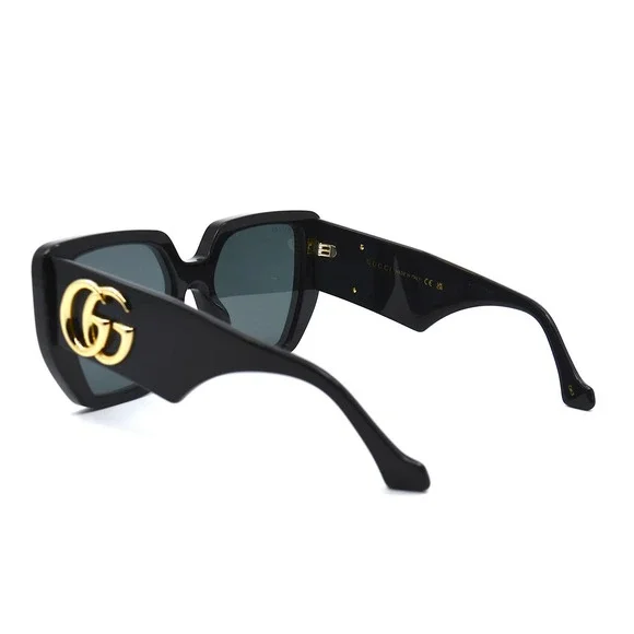 GUCCI GG0956S 003 BLACK GREY WOMEN'S AUTHENTIC SUNGLASSES - Picture 4 of 10